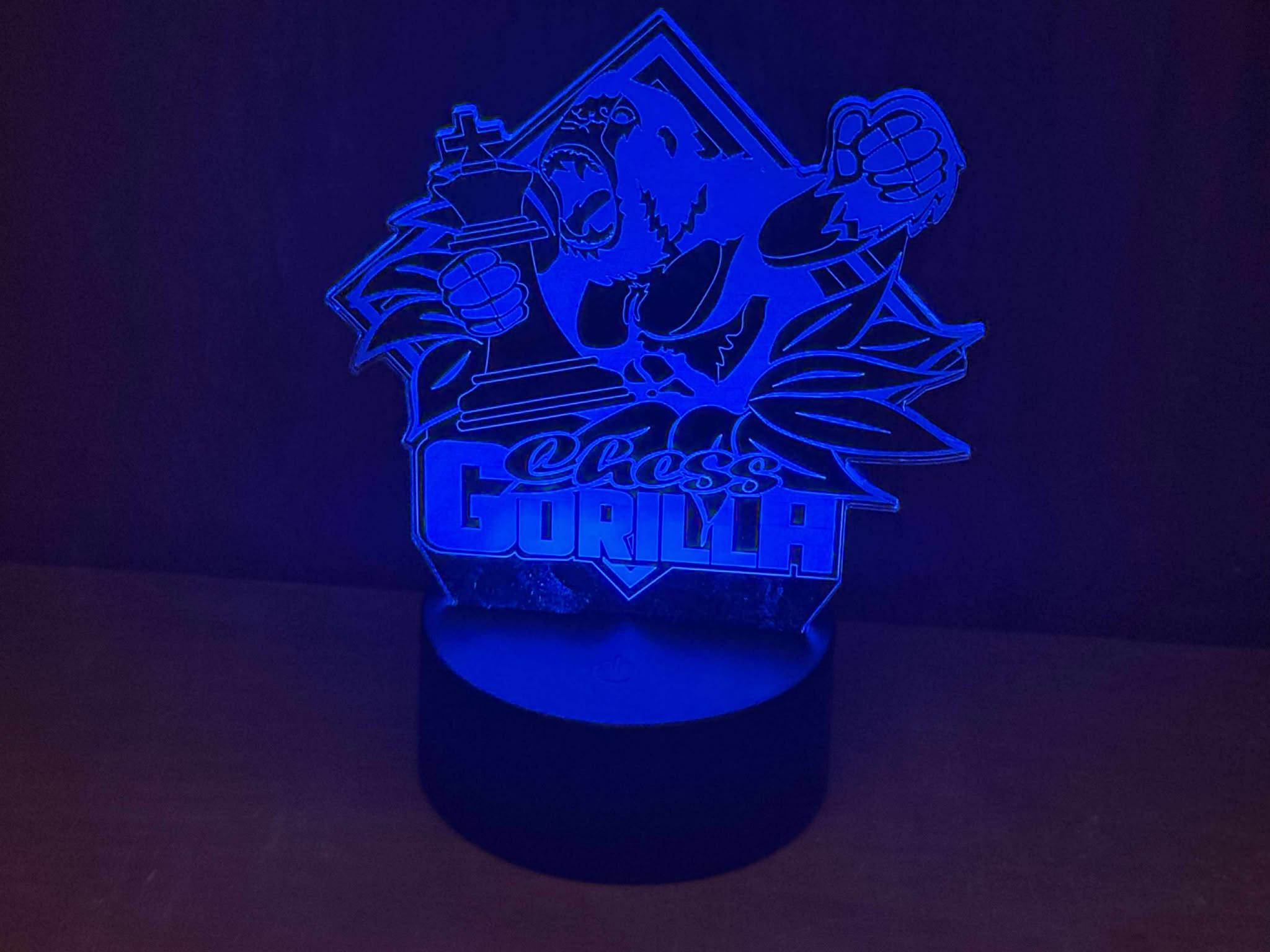 Chess Knight Light-The Gorilla ---New!