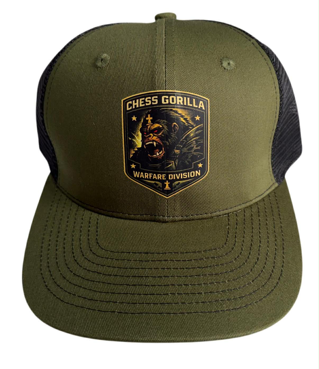 Chess Gorilla Warfare Trucker Hats