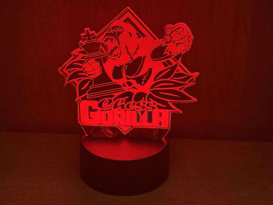 Chess Knight Light-The Gorilla ---New!