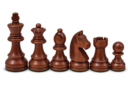 3 7/8" King Wood Staunton Chess Pieces