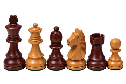 3 7/8" King Wood Staunton Chess Pieces