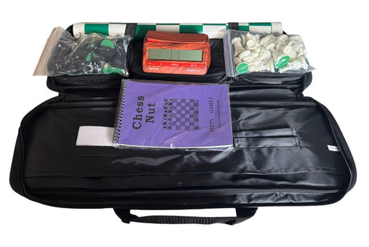 Tournament Chess Set with Executive Bag & Pro Clock