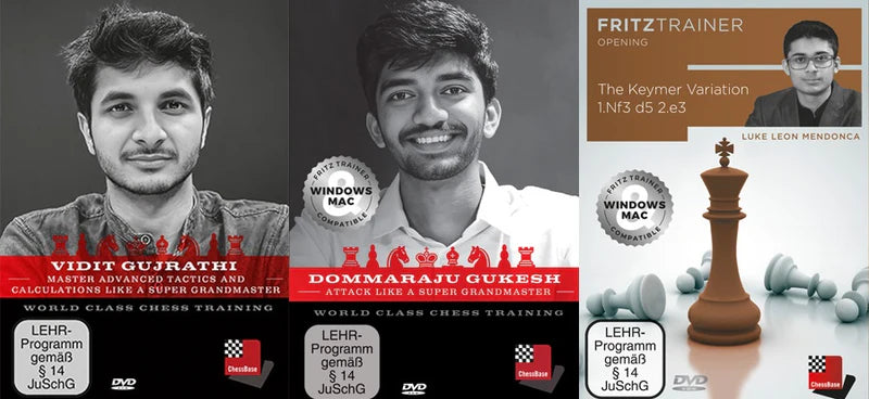 Fritz Trainer: Chess Stars From India w/Gukesh & Vidit & Mendonca