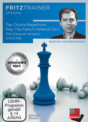 Fritz Trainer: Top Choice Repertoire French Defense 1 w/Kasimdzhanov
