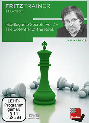 Fritz Trainer: Middlegame Secrets 2 Potential of Rooks w/Jan Markos