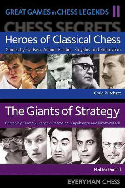 Chess Book Bundle: Great Games by Chess Legends All 3 Volumes