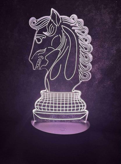 Chess Night Light The Knight