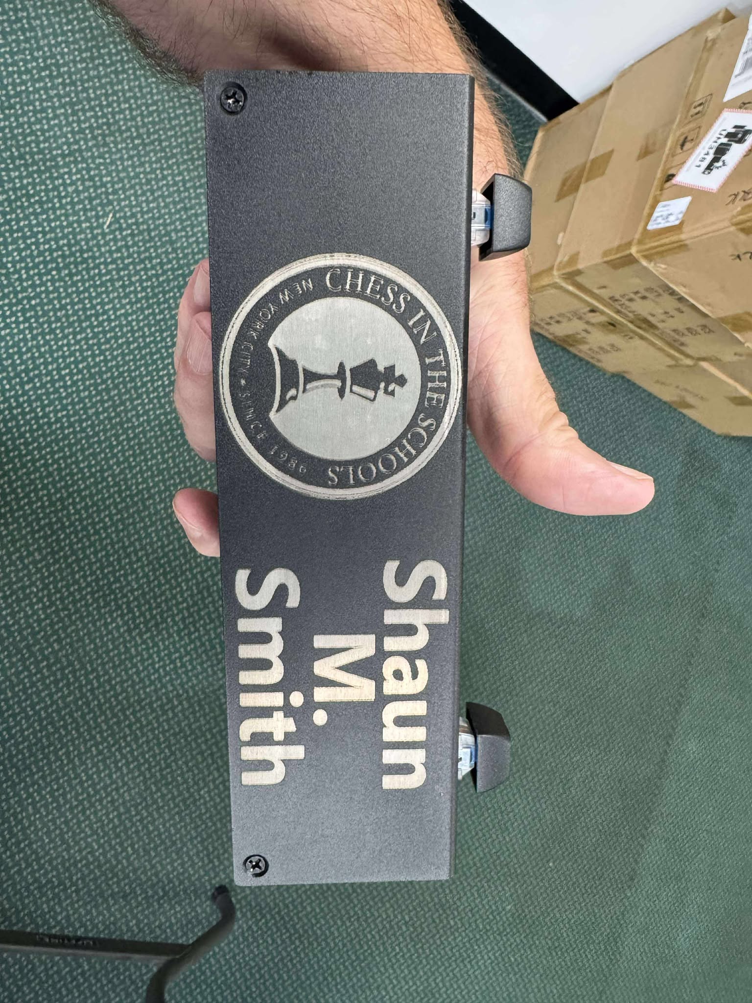 SilverBack Chess Clock by Chess Gorilla