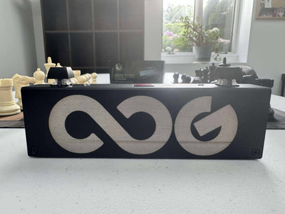 SilverBack Chess Clock by Chess Gorilla