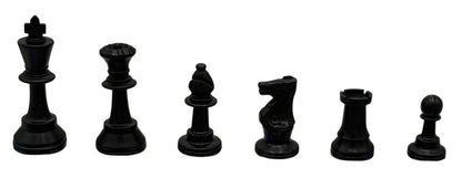 Scholastic Plastic Chess Pieces - Matte Finish/Rounded Queen's Crown