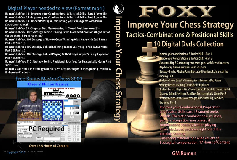 Roman Collection: Improve Your Chess Strategy 10 vids