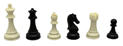 Roman Knight Chess Pieces - Heavily Weighted - Tournament Size