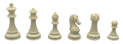 Roman Knight Chess Pieces - Heavily Weighted - Tournament Size