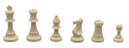 Washable Silicone Club Chess Set - Full Size 3 3/4 in. King