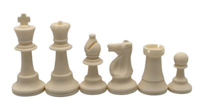 Washable Silicone Club Chess Set Pieces – Full-Size 3 3/4 in King