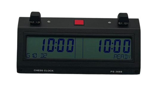 SilverBack Chess Clock by Chess Gorilla