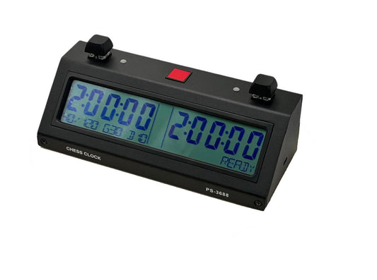 SilverBack Chess Clock by Chess Gorilla