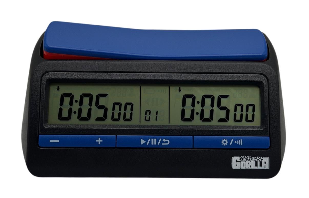 CG 201 Tournament Pro Chess Clock — Increment, Delay & Dual Time Control
