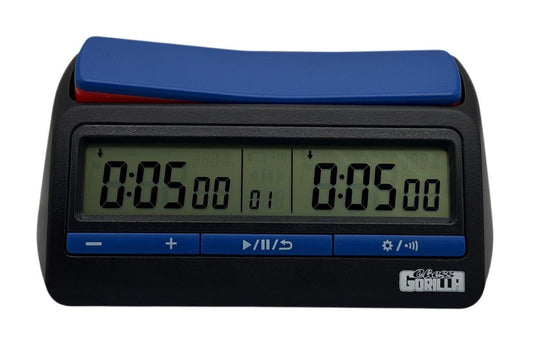 Blackback Tournament Pro Chess Clock — Increment, Delay & Dual Time Control