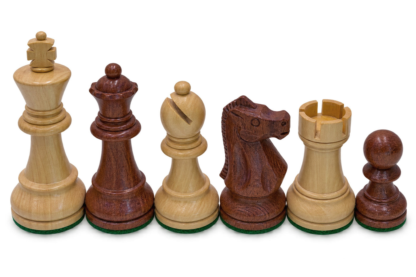 Ultimate Babul Wood Tournament Chess Set, Weighted with 4 Queens