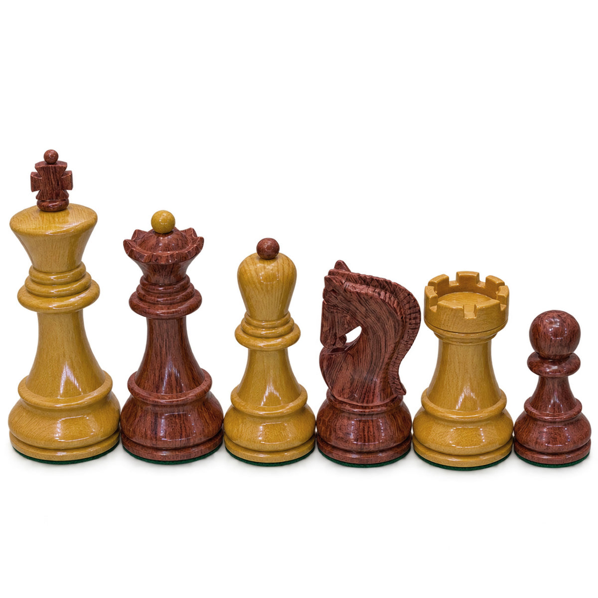 Zagreb WoodTek Plastic Tournament Chess Set, 3 3/4" King