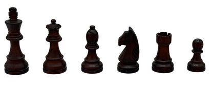3 7/8" King Wood Staunton Chess Pieces