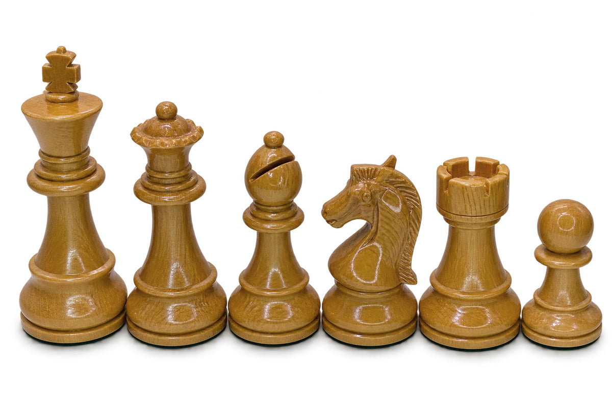 Sprucetek Simulated Wood Tournament Size Weighted Chess Pieces - 2x Q