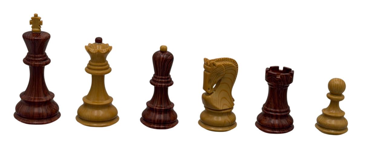 Zagreb WoodTek  Plastic Chess Set w/ 3 3/4 Inch King