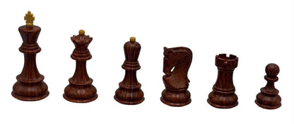 Zagreb WoodTek  Plastic Chess Set w/ 3 3/4 Inch King