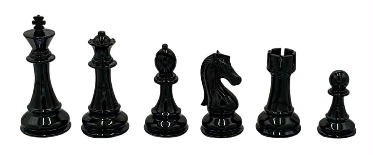 Staunton WoodTek Chess Set - 4 lbs - 4.25 Inch King #13