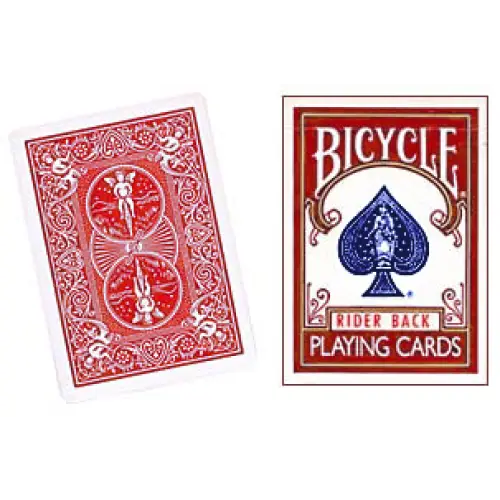 Bicycle Original Rider Back Playing Cards - Red - Poker