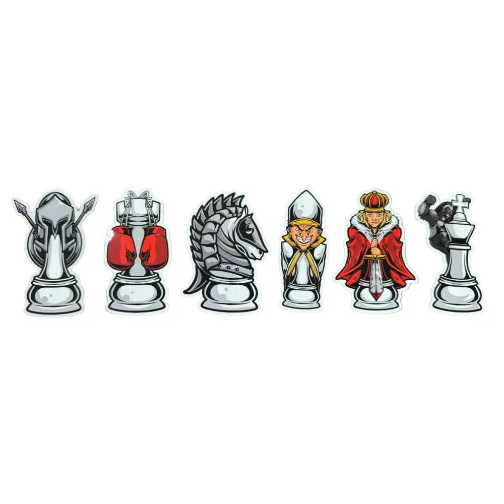 Chess Gorilla Chess Stickers - Chess Accessories