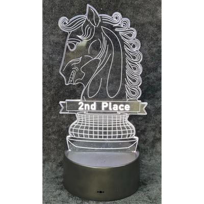 Chess Knight 2nd Place award