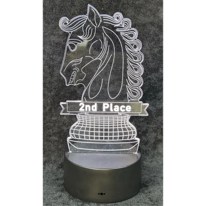 Chess Knight 2nd Place award