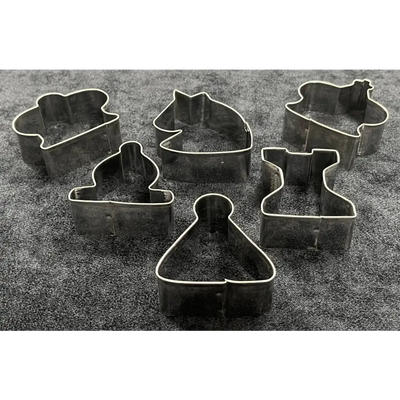 Chess Piece Cookie Cutters - Set of 6 - Chess Accessories