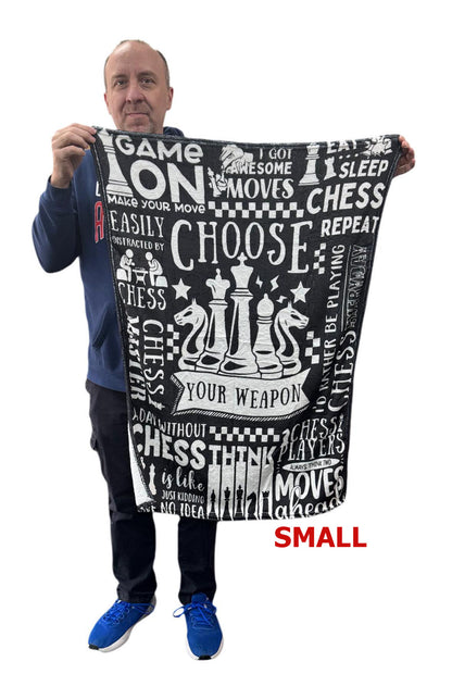 Chess Blanket - 3 different sizes