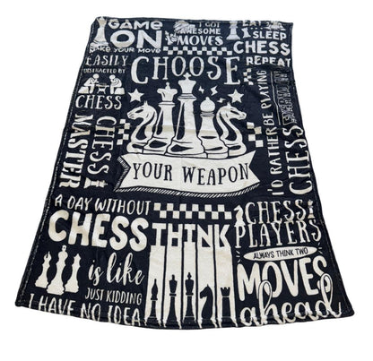 Chess Blanket - 3 different sizes
