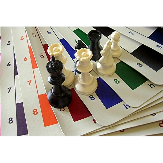 Club Special Chess Set w/ Vinyl Board