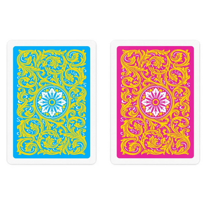 COPAG 1546 - Blue/Pink/Yellow - Regular Index - Poker