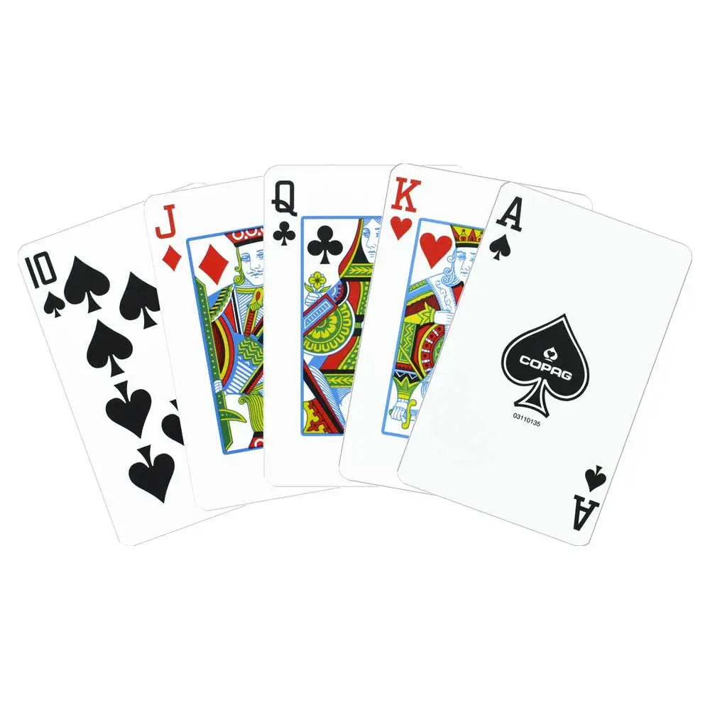 COPAG 1546 - Burgundy & Green - Regular Index - Bridge