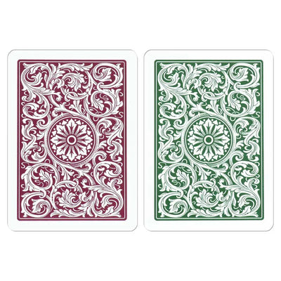 COPAG 1546 Green/Burgundy Super Index - Poker - Copag Playing Cards
