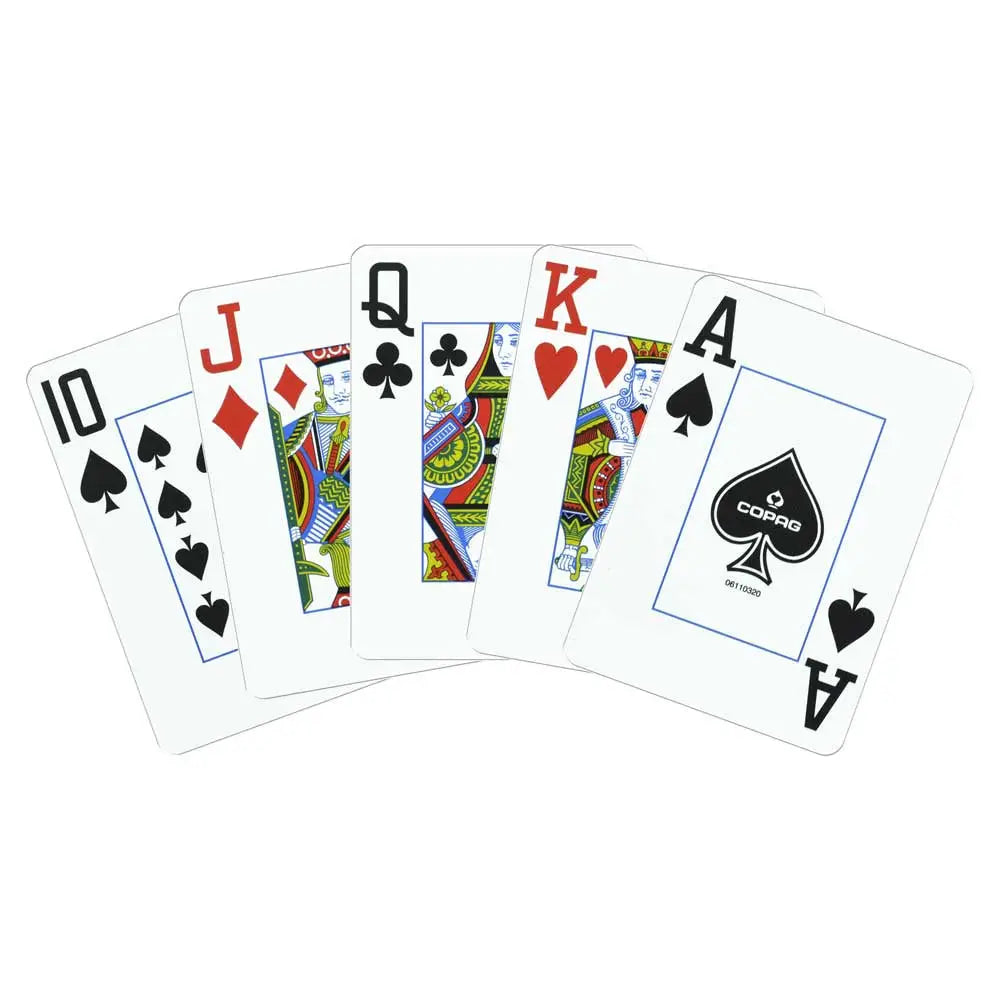 COPAG 1546 Green/Burgundy Super Index - Poker - Copag Playing Cards