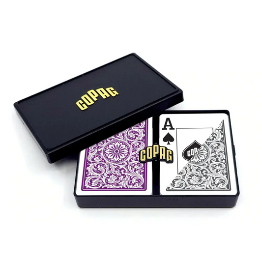 Copag 1546 Purple Gray Jumbo Poker Playing Cards