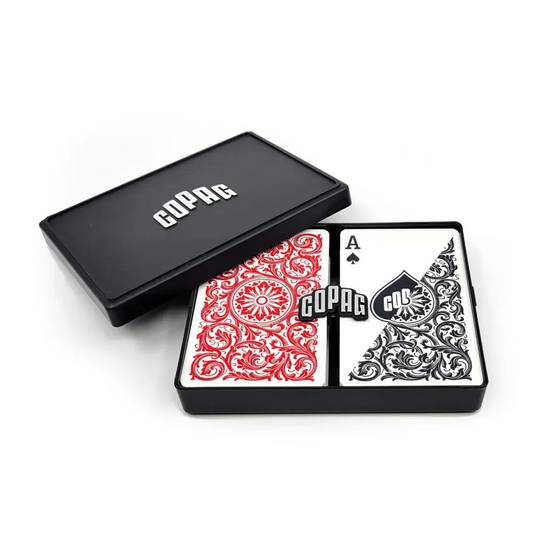 Copag 1546 Red & Black - Regular Index - Bridge