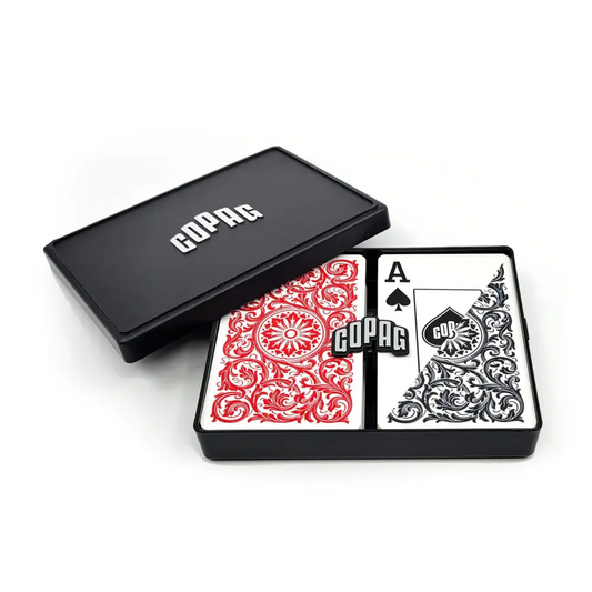 Copag 1546 Red & Black - Super Index - Bridge