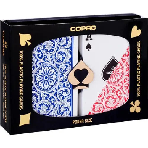 COPAG 1546 - Red/Blue - Regular Index - Poker