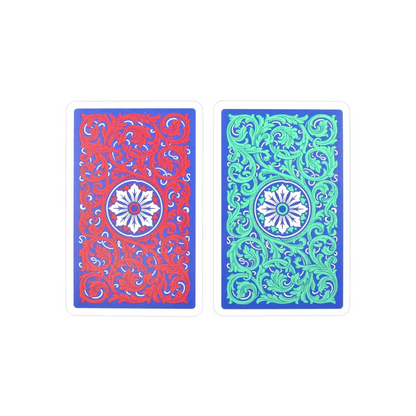 Copag 1546 Red & Green - Regular Index - Bridge