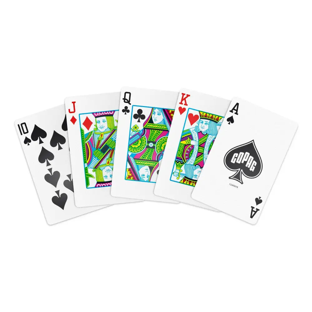 Copag 1546 Red & Green - Regular Index - Bridge