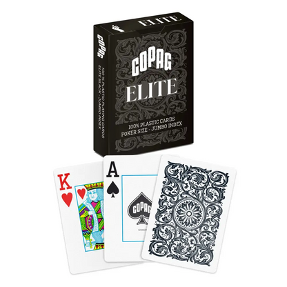 COPAG 1546 Single Deck Poker Jumbo Black