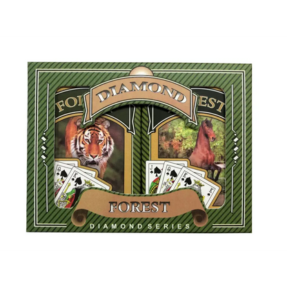 Forest Bridge Playing Cards - Ace 100% Plastic - French Index